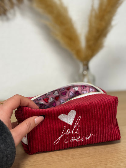 Mini trousse de toilette jolie ♥️